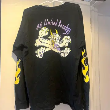 04 Limited Sazabys 파이어 롱T L 포리미