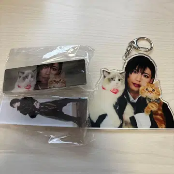 아베 카이세이 앞머리 클립 아크릴 키링