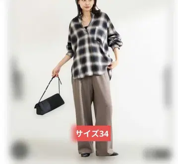 저널 스탠다드 울라이크 스트레치 와이드 팬츠