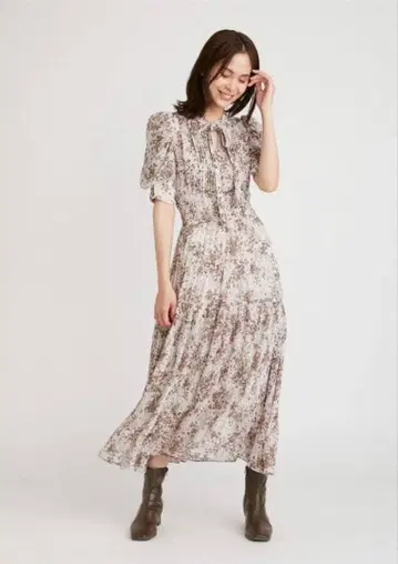 SNIDEL 꽃무늬 원피스