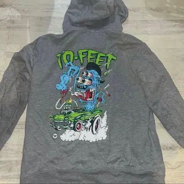 10-FEET Seedless 콜라보 집업 후드티