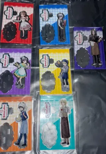 학원 앨리스 콜라보 카페 아크릴 스탠드 컴플리트 세트 새상품