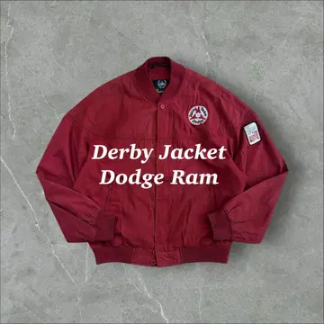90s 에버딘 더비 자켓 미국차 Dodge Ram 자수
