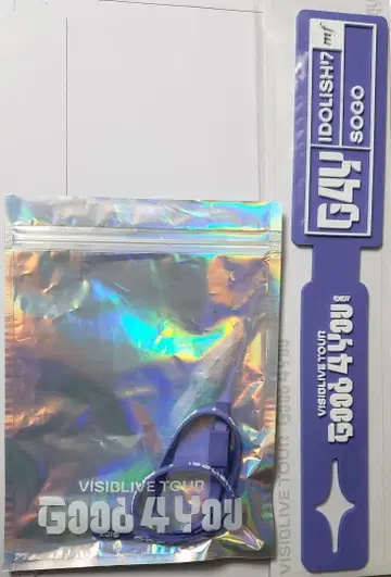 G4Y 러기지 택 러버 팔찌 아이들리시 세븐 오오사카 소고