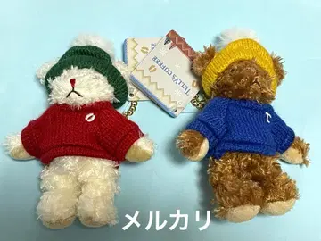 타리즈 니트 모자 베어풀 (초코 & 화이트) TULLY'SCOFFEE