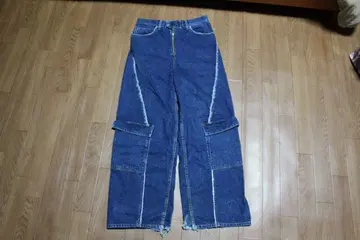 지에다 데님 카고 팬츠