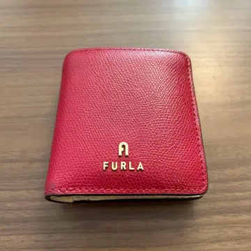 FURLA 레드 접이식 지갑