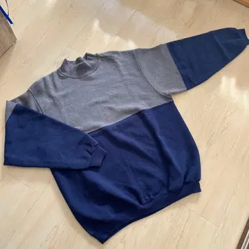 Hanes USA제 바이컬러 맨투맨 XL