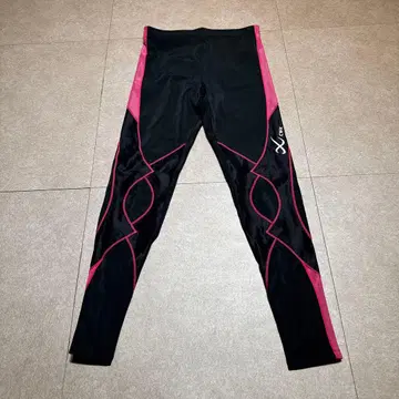 Cw-x 레깅스 스패츠 여성용 블랙 핑크 L