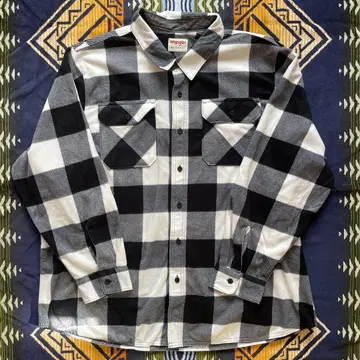 Wrangler 플리스 셔츠 자켓 3XL