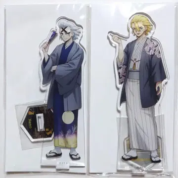 Dr.STONE 제노 스탠리 아크릴 스탠드 달맞이 가라오케 마네키네코