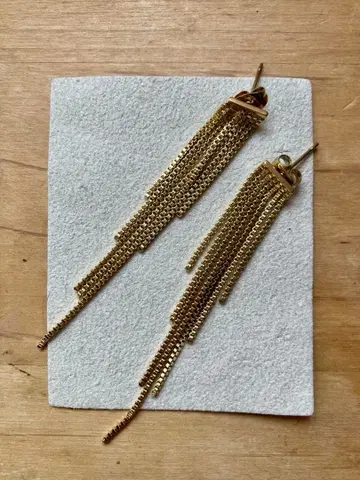 [ 유럽/스페인산 골드 귀걸이 ]