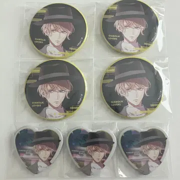 디어라바 사카마키 슈 리제페스 빅 캔뱃지 하트 캔뱃지