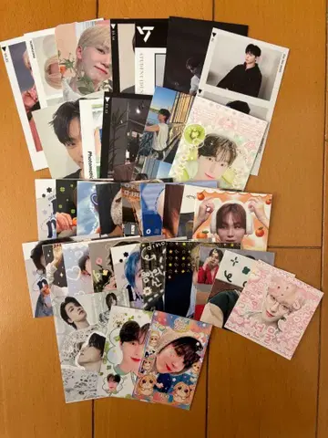 seventeen 만네즈 한국 작가 돔손 트레이딩 카드 스티커