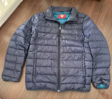 컨버스 다운 자켓 경량 다운 네이비 L