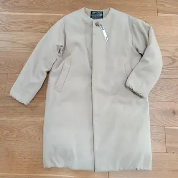 LOFT LABO 로프트 라보 롱 다운 코트 베이지 M~L 일본제