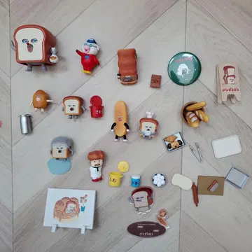 빵 도둑 피규어 세트