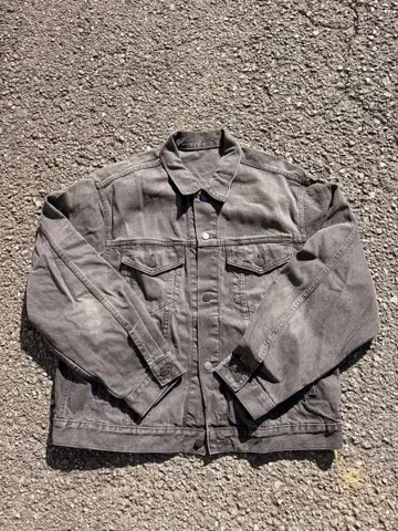 다크 그레이 데님 자켓