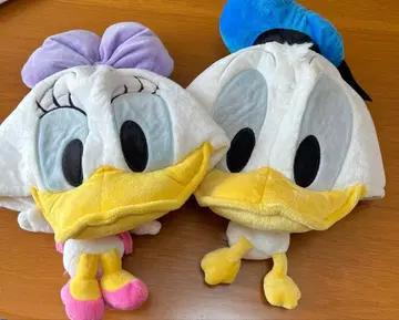 디즈니 도널드 덕 데이지 팬캡 모자 2개 세트