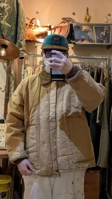 70s KEY IMPERIAL 덕 충전솜 워크 자켓 상품번호 51114