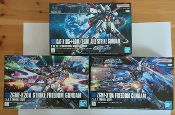 HG 에일 스트라이크 건담 프리덤 스트라이크 프리덤 건담 세트