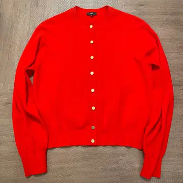 골드 버튼 가디건