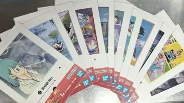 드래곤볼 클리어 엽서 11장 풀컴프 세트