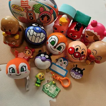 호빵맨 캐릭터 공 & 피규어 등 완구 세트