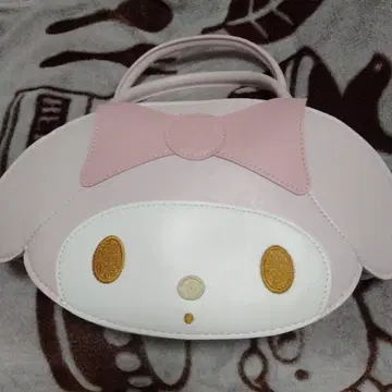 마이멜로디 페이스 백 리본 핑크