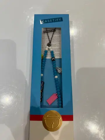 CASSETiFY 비즈 스트랩 파랑/스카이블루