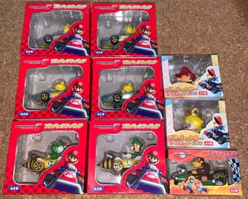 마리오 카트 7 풀백 피규어 카 9대 미개봉 새상품