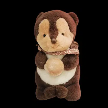 쇼와 레트로 너구리 봉제 인형 방울