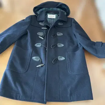 GREENPORT 네이비 더플 코트