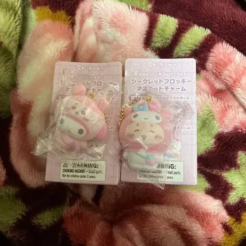 치이카와 산리오 헌책방 마이멜로디 시크릿 플로키 마스코트 참