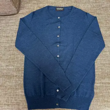 JOHN SMEDLEY 네이비 가디건 S