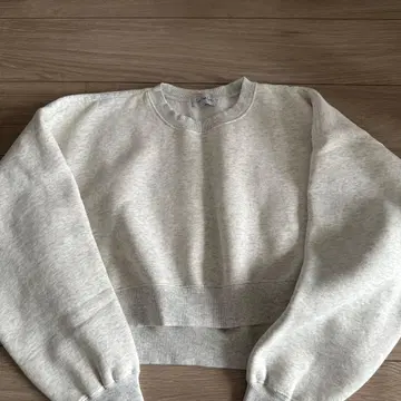 시루무린 Volume Sweat 풀오버 숏 풀오버