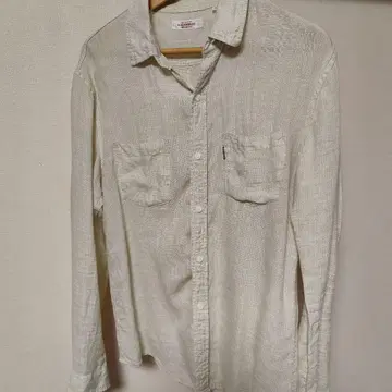 H.R.MARKET 크림색 긴팔 셔츠