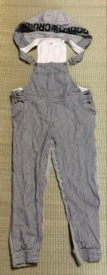 RCWB 스트라이프 패턴 후드 부착 살로펫