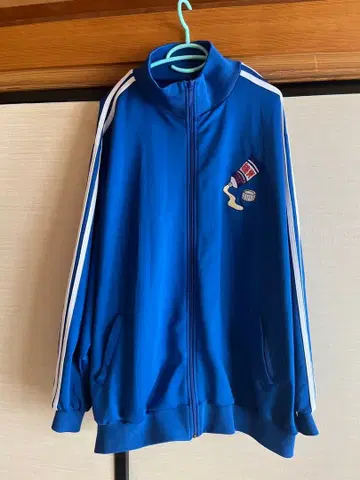 파란색 저지 사이즈 4 스트라이프 PUNYUS