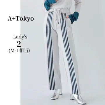 A+TOKYO 프론트 라인 저지 팬츠 라이트 그레이 M L