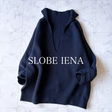 SLOBE IENA 슬로브 이에나 파인 울 스키퍼 풀오버