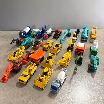 토미카 묶음 판매 건설 차량