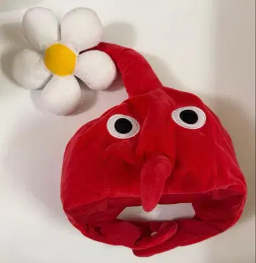 새상품급 피크민 빨간색 모자 빨간 피크민