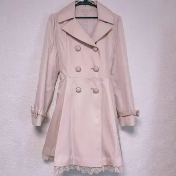 핑크 트렌치코트 양산형 3L