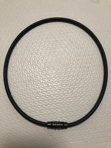 코란토테 자기장 목걸이 48cm 블랙 새상품급