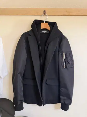 DSQUARED2 테일러드 블루종 자켓