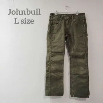 젬블 [ L ] 그린 G 팬츠 청바지 캐주얼 스타일리시 남성용 가을