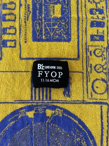 B'z LIVE-GYM 2025 FYOP 리스트 밴드 아이치