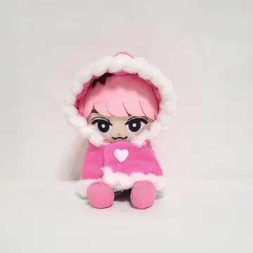 Snow Man 스노우 칠 핑크색  코스튬 복슬복슬 의류