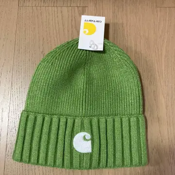 Carhartt 그린 니트 모자